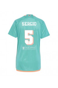 Fotbalové Dres Inter Miami Sergio Busquets #5 Dámské Třetí Oblečení 2024-25 Krátký Rukáv